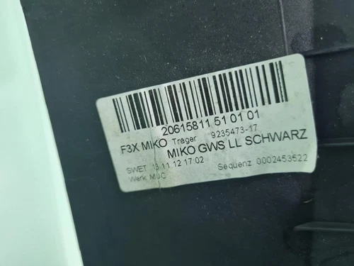 9235473 Apoyabrazos Central para BMW SERIE 3 TOURING (F31) 330d 2012 119940 - Imagen 8 de 10