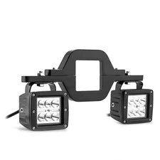 24W 3'' inch LED Pods w/ Backup Tow Hitch Mount Bracket For Acura MDX RDX