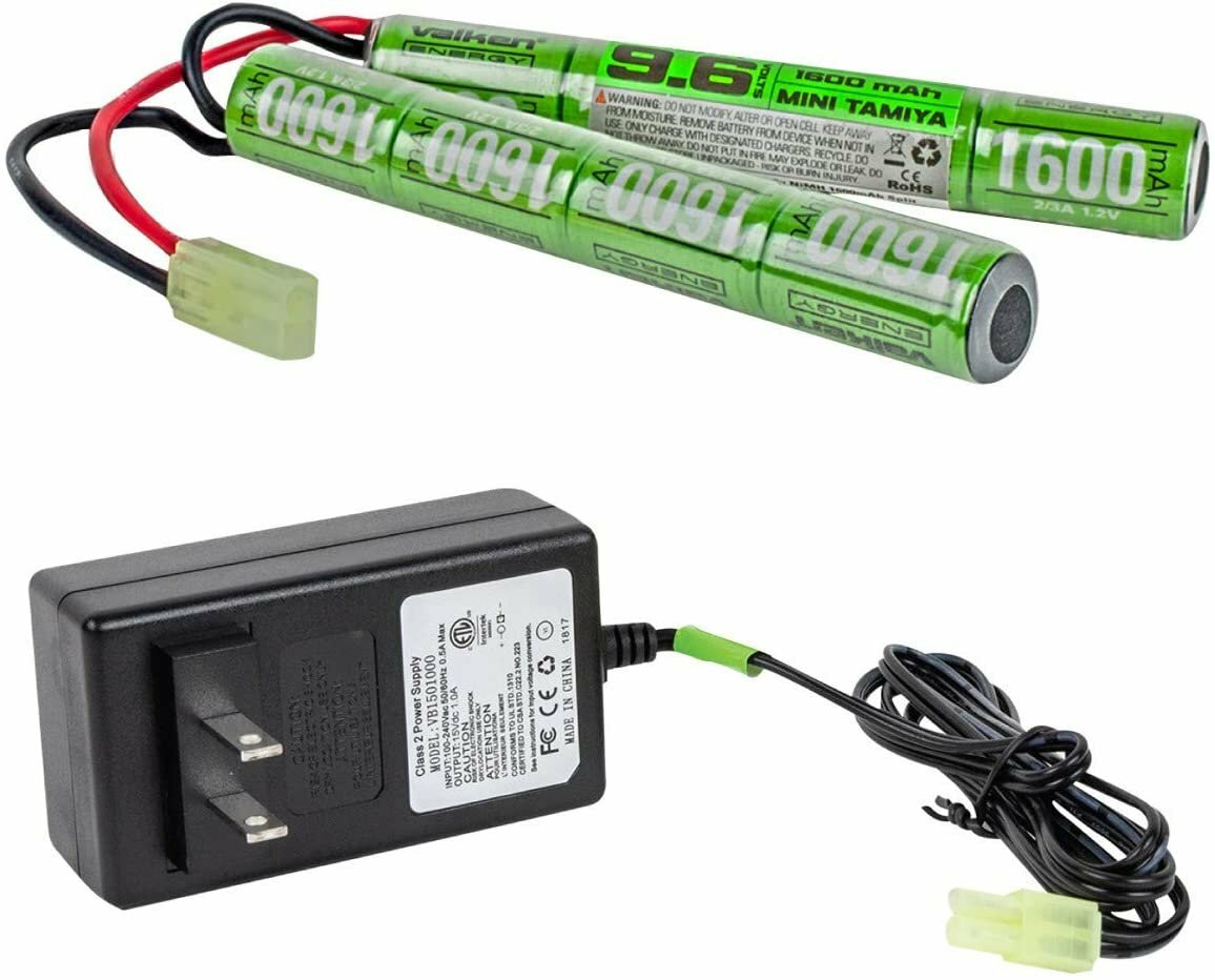 Power Kit - V Energy NiMH 9.6v 1600mAh Split Airsoft Battery