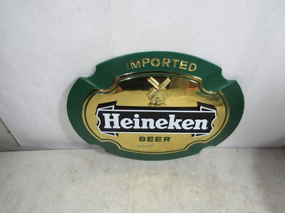 Vintage Small Heineken Beer Plastic Sign | eBay