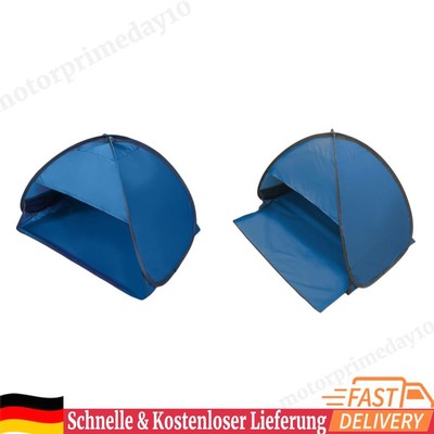 Beach Headrest Sunshade Tent Automatic Opened Camping Head Tent(Silver Coated L)