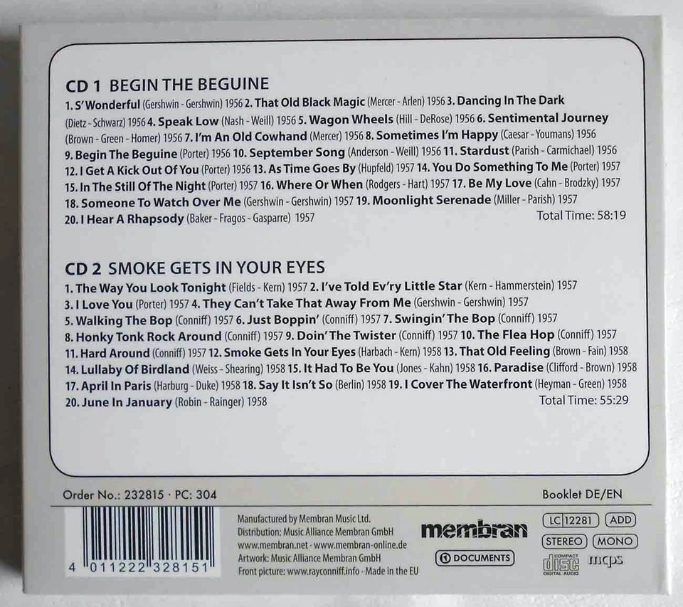 6 CD´s Ray Conniff  - Sammlung - - Bild 3 von 3