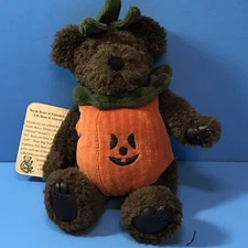BOYDS BEAR 8"  “SPUNKY BOOBEAR”  Removable￼HALLOWEEN COSTUME #81003 w/TAGS VGC