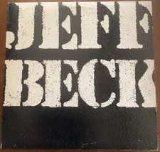 JEFF BECK, orig vinyl LP, THERE AND BACK, 1980 EPIC textured cover #FE35684 VG