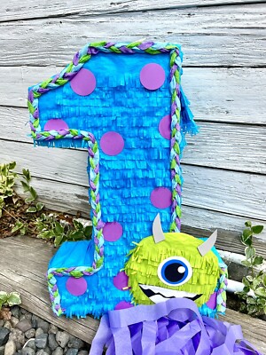 Monster Inc Number One Piata Monsters Party Birthday | eBay