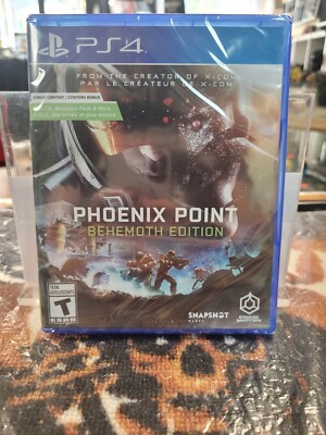 Phoenix Point Behemoth Edition Ps4 SEALED (See Desc) EN/FR Free Shipping in CAD!