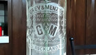 Antique GREY & MENZIES Seltzer Mineral Water SIPHON SYPHON BOTTLE Auckland NZ — photo 1