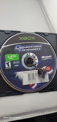 Quantum Redshift (Microsoft Xbox, 2002) Disc Only Tested and Working Great Cond.
