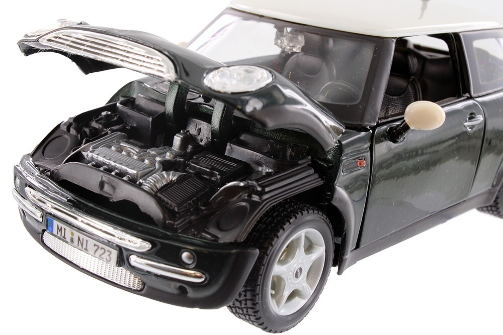 2001 Mini Cooper R50 R53 1/24 Scale Diecast Model by Maisto - DARK