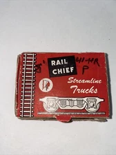 "Rail Chief "- HO 41-HR Pullman  8" Streamline Trucks**BRASS**
