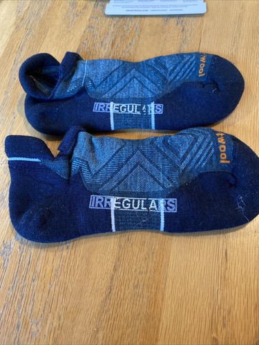 Calcetines SmartWool Run Target Cojín Tobillo Bajo Para Mujer Medianos IRR Azul Crepúsculo - Imagen 9 de 12