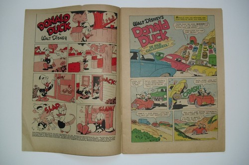 Walt Disney's DONALD DUCK #328, DELL, our grade 6.0-6.5, Carl BARKS, Peyote Drug - Picture 4 of 12