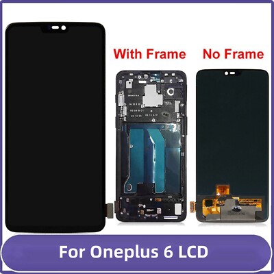 For Oneplus Phone LCD Display Touch Screen Digitizer ± Frame