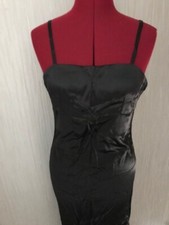 evening dress size 14 BLACK