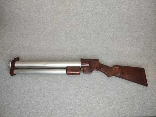 Vintage Newell Plastic Ball Blaster Toy Ping Pong Shooter Untested