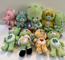 Lot Of 9 Vintage Care Bears Plush Toys 2000  s