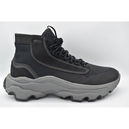 Sorel Hombres Talla 14 Kinetic Breakthru Venture Mid Jet Negro Botas Impermeables Zapatos - Imagen 6 de 10