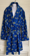 Concepts Sport Royal Florida Gators Allover Print Cotton Robe, Youth Medium