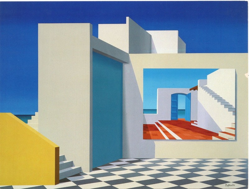 3 HUMBERTO CALZADA exhibition Catalogues CORBINO GALLERIES and BAUMGARTNER DC.