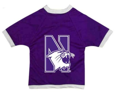 Northwestern Wildcats All Star Dogs NCAA Pet Dog Premium Jersey Mesh (8 sizes)