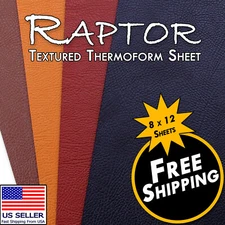 HOLSTEX® Raptor Sheet (8in x 12in)(.060 .080 .093 Thicknesses) 1QTY.