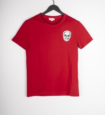 Original Alexander McQueen Men Skull T Shirt in Size S B030