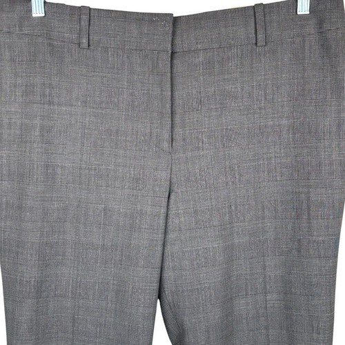 NEW Ann Taylor Wool Stretch Curvy Fit Trouser Leg Pants Size 18 Gray *Flawed - Picture 2 of 9