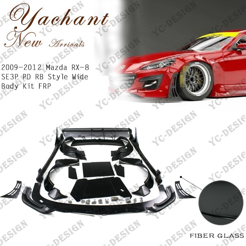 RX-8 SE3P M⁄C RB-STYLE ウイング トランクスポイラー FRP