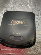 Sony D-143 Discman Portable CD Player Works 