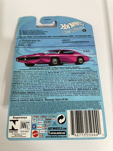 Hot wheels Factory Misprint 65 VW Fastback To Gold Honda S2000 Super Rare! - Picture 4 of 4
