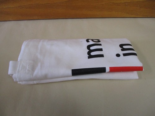 MADE IN GERMANY Lebens Ministerium Cloth Shopping Bag 15"x16" (Red Yellow Black) - Picture 9 of 9