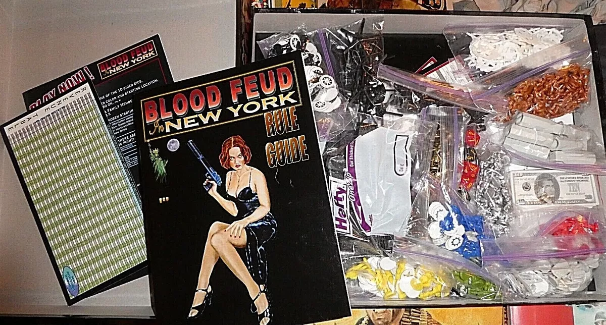 Blood Feud in New York, Board Game