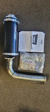 Trinity Racing RZR TURBO 2016-2022 STINGER EXHAUST BLACK TR-4171F