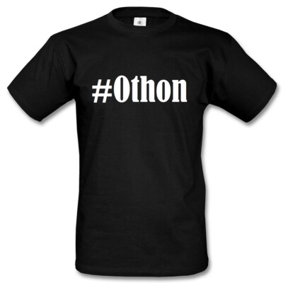 T-Shirt #Othon Hashtag Raute für Damen Herren und Kinder