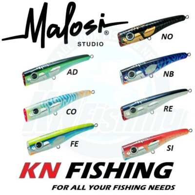 MALOSI STUDIO TALO 180P Master Series Popper Floating Lures 180mm 80gr HANDMADE