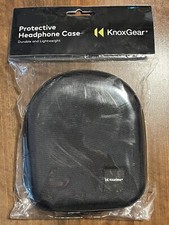 Knox Gear Protective Headphone Case - Black - Brand New 