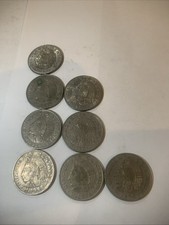 “1969 1970 1971 Mexico 50 Centavos Coins Lot Vintage Mexican Currency”