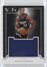 2024-25 Panini Noir Jumbo Material /99 Keegan Murray #JM-MUR 0ni1