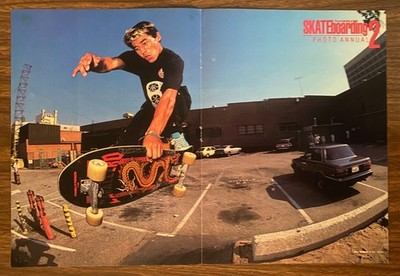 STEVE CABALLERO 80s Transworld Skateboarding Magazine poster
