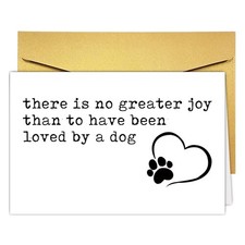 Pet Dog Loss Sympathy Card, Sympathy Gifts for Someone Loss of Dog, Thinking ...
