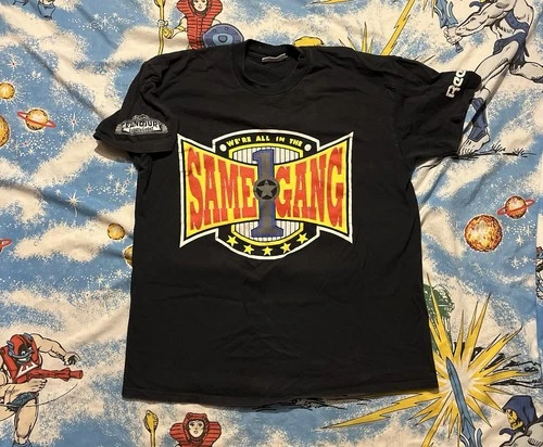 90s ALL IN THE SAME GANG WEST COAST RAP ALL STARS HIP HO 1990s vintage concert t-shirt, vintage, single stitch, B+ condition