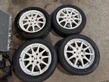 Honda Integra Type R Dc2 15” Oem Enkei Alloy Wheels Alloys