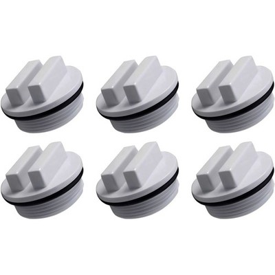 6* Pool Threaded Plugs Filter Drain Plug SP1022C For Waterway Pool Filters