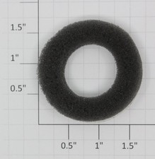 Lionel 3927-25 Black Track Cleaner Sponge with Adhesive 1 