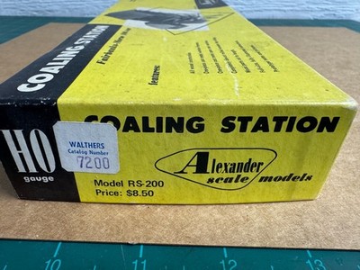 ALEXANDER SCALE MODELS HO COALING STATION | eBay