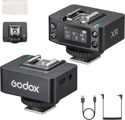 XR-C/N TTL drahtloser Empfänger für Canon/Nikon Flash X3Pro 100m 1270mAh