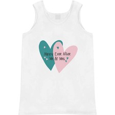 'Happy Ever After Mr And Mrs' Adult Vest / Tank Top AV063265