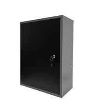 Metal Wall Mounted Storage Lockable Garage Cabinet with 2 Removable Shelves, ...