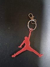 Air Jordan Michael Jordan Red Glow In The Dark Keychain TPU