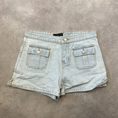 Short Foxhole Cargo pour femmes 32" Urban Denim Jorts, bleu - Photo 1/4